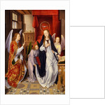 The Annunciation, 1480-89 by Hans Memling