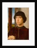 Portrait of a Young Man, ca. 1472-75 by Hans Memling