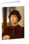 Portrait of a Young Man, ca. 1472-75 by Hans Memling