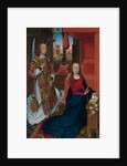 The Annunciation, ca. 1465-70 by Hans Memling