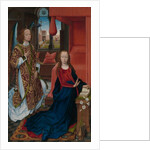 The Annunciation, ca. 1465-70 by Hans Memling