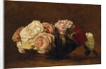 Roses in a Bowl, 1883 by Henri Fantin-Latour