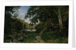 The Rocky Path in the Morvan, 1869 by Henri-Joseph Harpignies