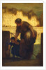 The Laundress, 186[3?] by Honore Daumier