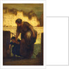 The Laundress, 186[3?] by Honore Daumier