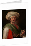 Portrait of a Mameluke, Said to Be Roustam Raza, 1810 by Émile Jean-Horace Vernet