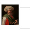 Portrait of a Mameluke, Said to Be Roustam Raza, 1810 by Émile Jean-Horace Vernet