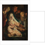 The Holy Family with Shepherds, 1616 by Jacob Jordaens