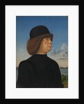 Portrait of Alvise Contarini; A Tethered Roebuck, ca. 1485-95 by Jacometto Veneziano