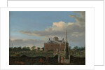 The Huis ten Bosch at The Hague and Its Formal Garden, ca. 1668-70 by Jan van der Heyden