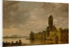 Castle by a River, 1647 by Jan van Goyen