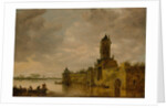 Castle by a River, 1647 by Jan van Goyen