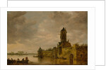Castle by a River, 1647 by Jan van Goyen