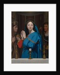 The Virgin Adoring the Host, 1852 by Jean-Auguste-Dominique Ingres