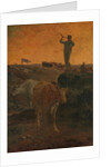 Calling the Cows Home, ca. 1872 by Jean Francois Millet