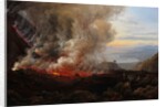 An Eruption of Vesuvius, 1824 by Johan Christian Dahl