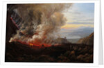 An Eruption of Vesuvius, 1824 by Johan Christian Dahl