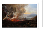 An Eruption of Vesuvius, 1824 by Johan Christian Dahl