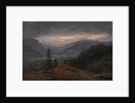 View over Hallingdal, 1844 by Johan Christian Dahl