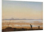 An Evening beside Lake Arresø, ca. 1837 by Johan Thomas Lundbye