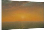Sunset on the Sea, 1872 by John Frederick Kensett