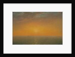 Sunset on the Sea, 1872 by John Frederick Kensett