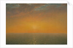 Sunset on the Sea, 1872 by John Frederick Kensett