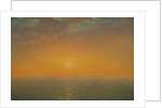 Sunset on the Sea, 1872 by John Frederick Kensett