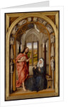 Christ Appearing to His Mother, ca. 1496 by Juan de Flandes