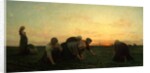 The Weeders, 1868 by Jules Breton