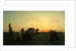 The Weeders, 1868 by Jules Breton