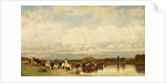 Cows Crossing a Ford, 1836 by Jules Dupré