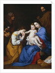 The Holy Family with Saints Anne and Catherine of Alexandria, 1648 by Jusepe de Ribera