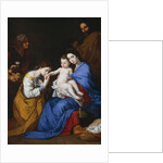The Holy Family with Saints Anne and Catherine of Alexandria, 1648 by Jusepe de Ribera