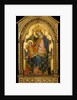 Madonna and Child Enthroned with Two Donors, ca. 1360-65 by Lorenzo Veneziano