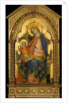 Madonna and Child Enthroned with Two Donors, ca. 1360-65 by Lorenzo Veneziano