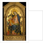 Madonna and Child Enthroned with Two Donors, ca. 1360-65 by Lorenzo Veneziano
