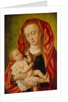 Virgin and Child with a Dragonfly, ca. 1500 by Master of Saint Gilles