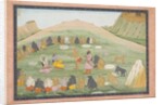 Hanuman Revives Rama and Lakshmana with Medicinal Herbs…,Ramayana series, ca. 1790 by Workshop active in the First generation (after Nainsukh)