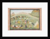 Hanuman Revives Rama and Lakshmana with Medicinal Herbs…,Ramayana series, ca. 1790 by Workshop active in the First generation (after Nainsukh)