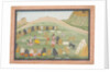 Hanuman Revives Rama and Lakshmana with Medicinal Herbs…,Ramayana series, ca. 1790 by Workshop active in the First generation (after Nainsukh)