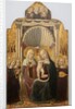 Saint Anne and the Virgin and Child Enthroned with Angels, ca. 1458-61 by Niccolò da Foligno