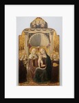 Saint Anne and the Virgin and Child Enthroned with Angels, ca. 1458-61 by Niccolò da Foligno