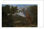 Blind Orion Searching for the Rising Sun, 1658 by Nicolas Poussin