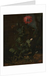 Still Life with Poppy, Insects, and Reptiles, ca. 1670 by Otto Marseus van Schrieck