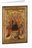 Madonna and Child Enthroned with Saint John the Evangelist, Saint Peter, Saint Agnes…, c1385-90 by Paolo di Giovanni Fei