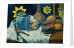 Still Life with Teapot and Fruit, 1896 by Paul Gauguin