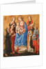Madonna and Child with Six Saints, late 1440s by Pesello Peselli