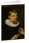 Portrait of a Man, Possibly an Architect or Geographer, 1597 by Peter Paul Rubens
