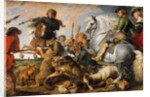 Wolf and Fox Hunt, ca. 1616 by Peter Paul Rubens